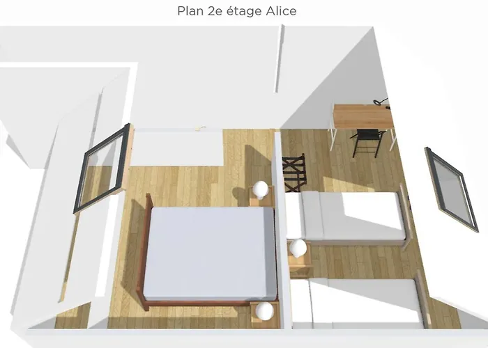 아파트 Le Reve D'alice *